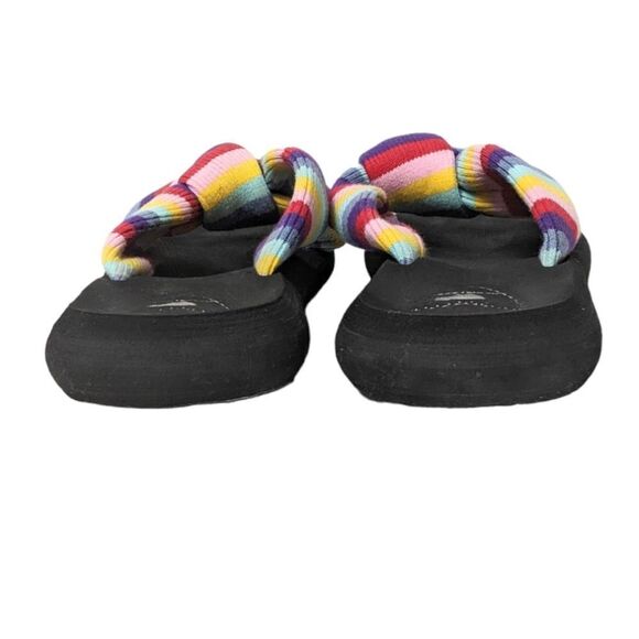 ROCKET DOG Slade Red Rollo Stripe Slide Sandals 9 - Picture 3 of 6